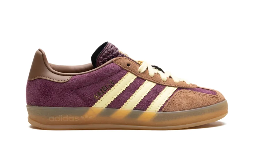 Adidas Gazelle Gazelle Indoor 'Maroon Almost Yellow'